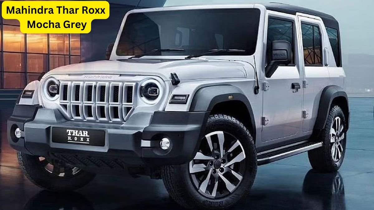 Mahindra Thar Roxx Mocha Grey