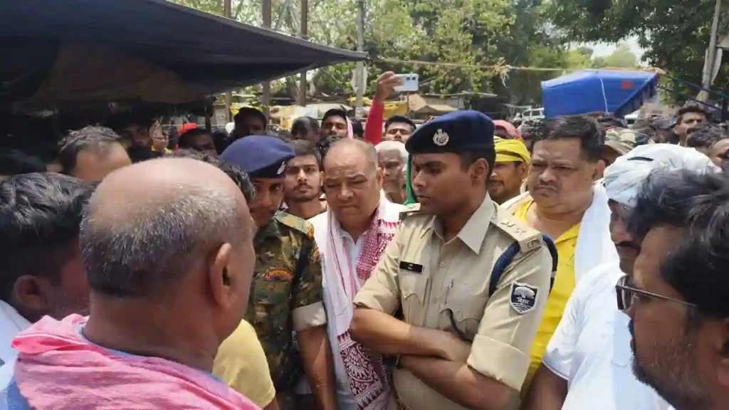 firing took place in the wedding processing, 7 people got shot the incident is from bhojpur bihar