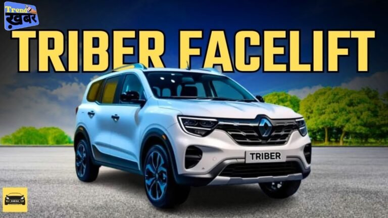Renault Triber Facelift