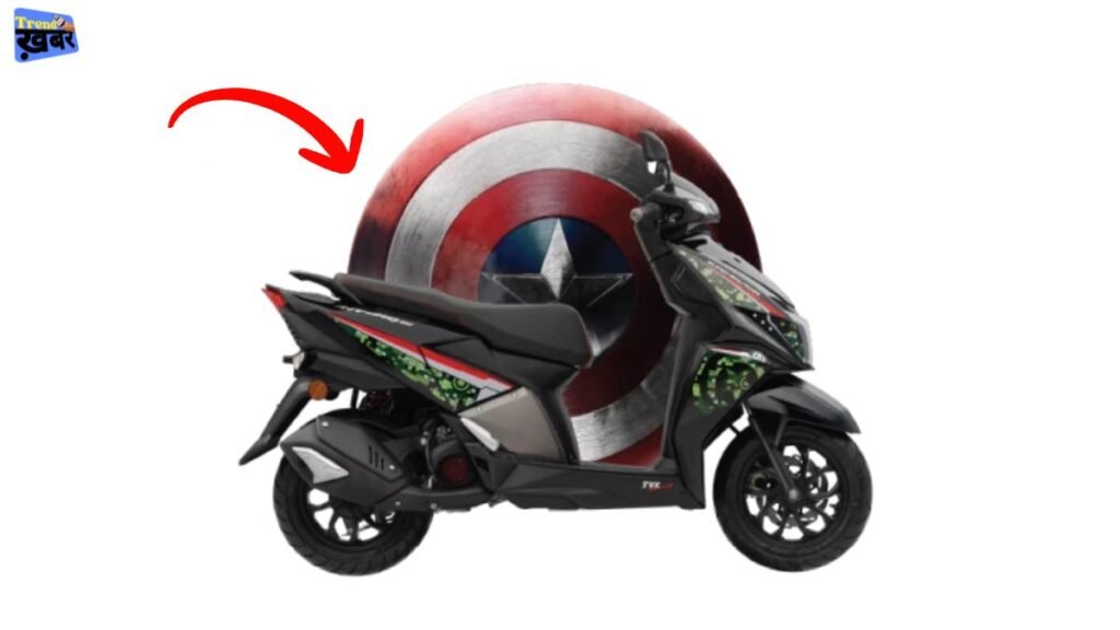 TVs Ntorq 125 Super Soldier Edition