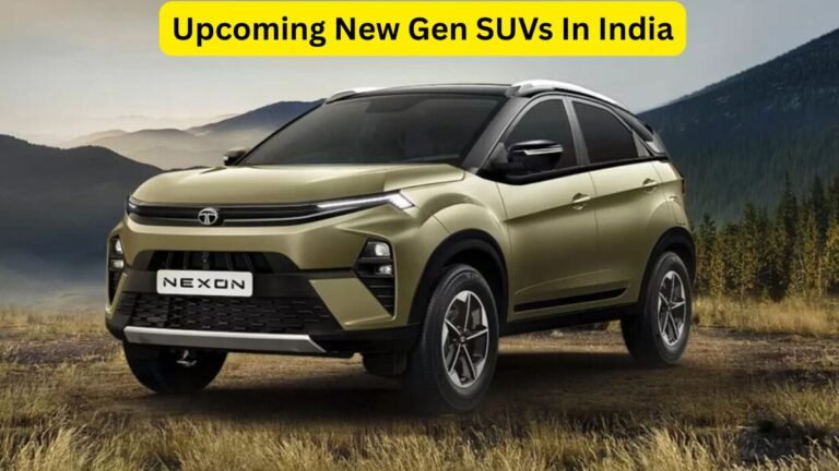 Upcoming New Gen SUVs In India