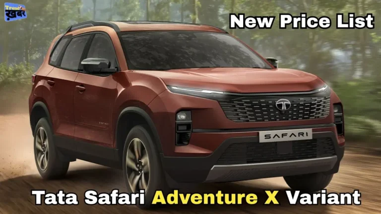 Tata Safari Adventure X Variant