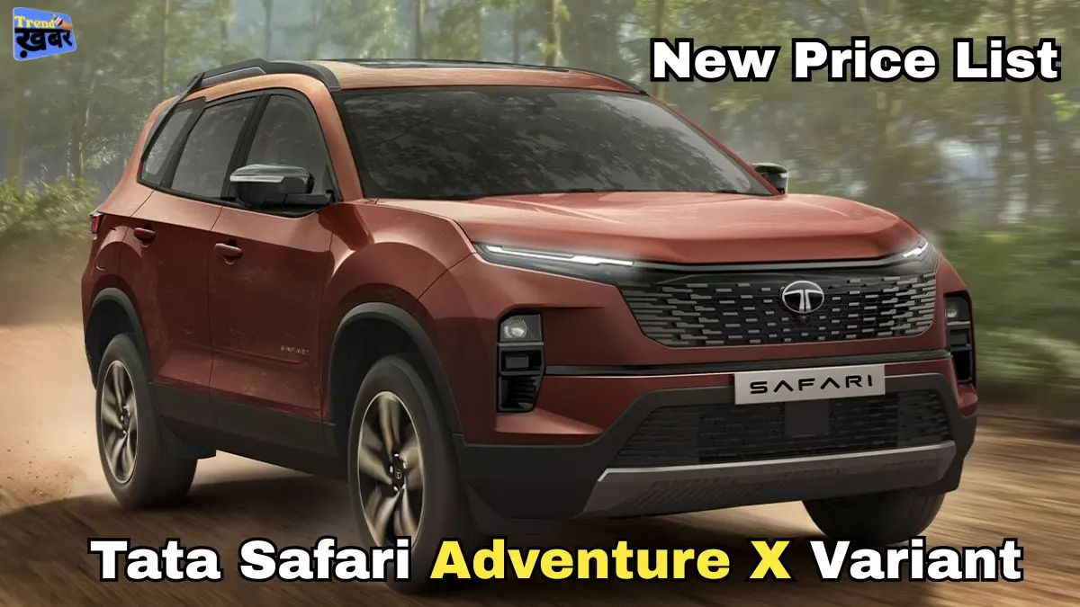 Tata Safari Adventure X Variant