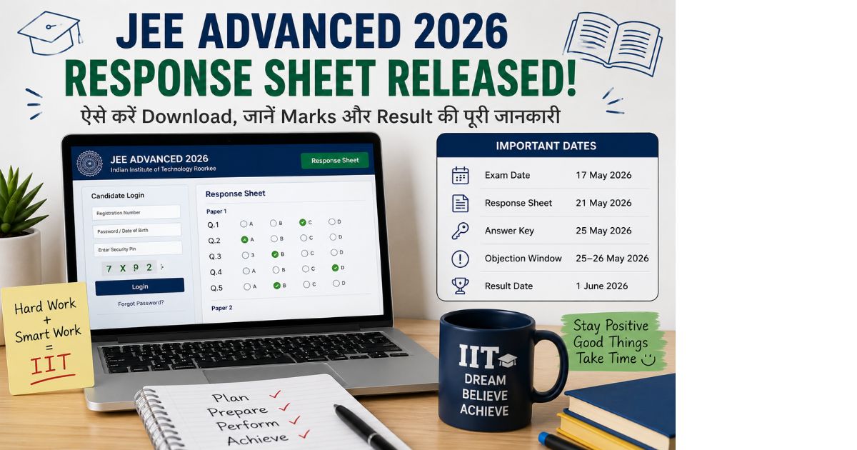 JEE Advanced 2026 Response Sheet