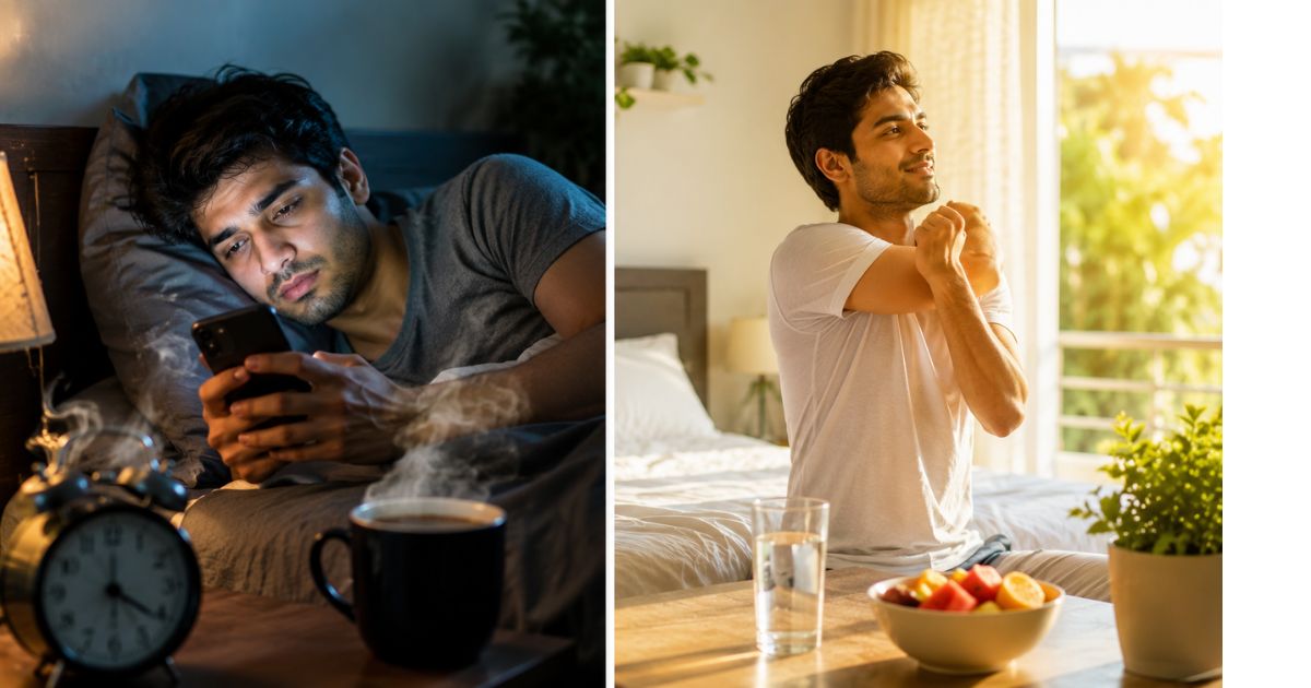 खाली पेट चाय और सुबह उठते ही फोन इस्तेमाल करने की आदत का स्वास्थ्य पर प्रभाव