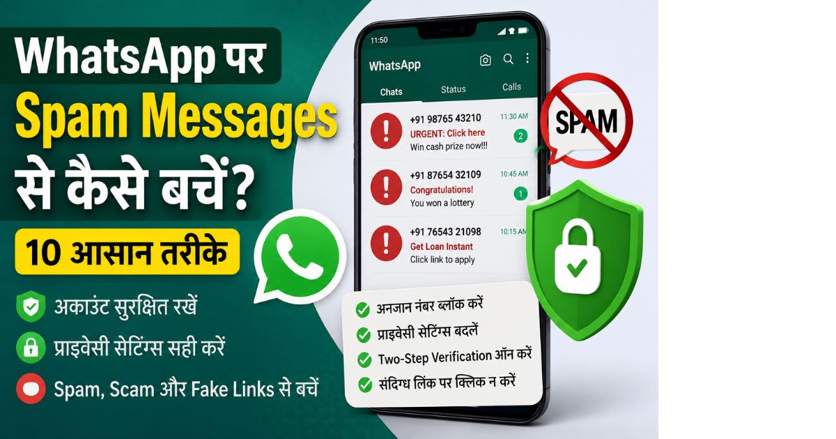 WhatsApp पर Spam Messages से बचने के 10 आसान तरीके